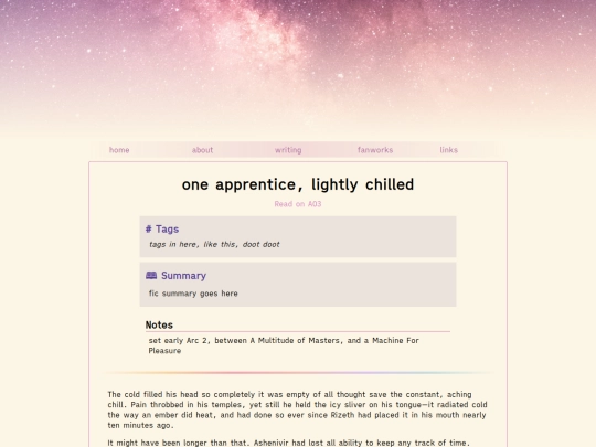 fanfic/apprentice-lightly-chilled screenshot