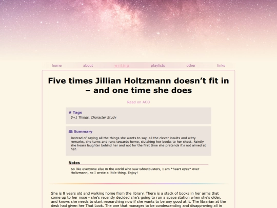 fanfic/five-times-jillian screenshot