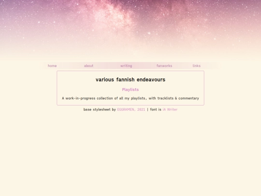 fanworks screenshot