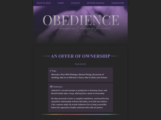 obedience/an-offer-of-ownership screenshot