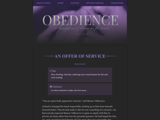 obedience/an-offer-of-service screenshot