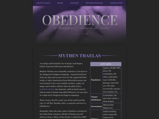 obedience/mythen-thaelas screenshot