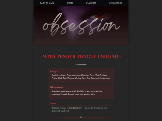 obsession/with-tender-tongue screenshot