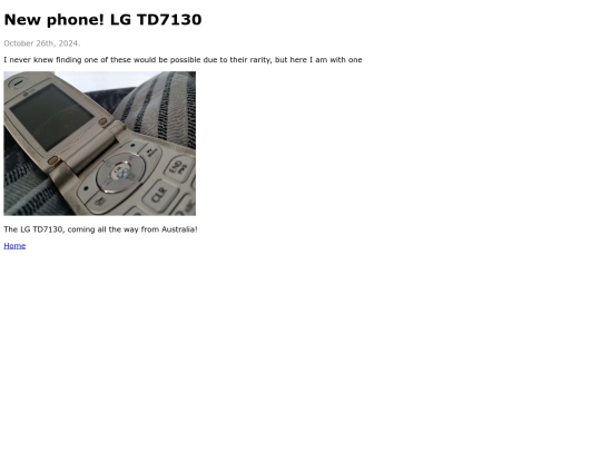 new-phone-lg-td7130 screenshot
