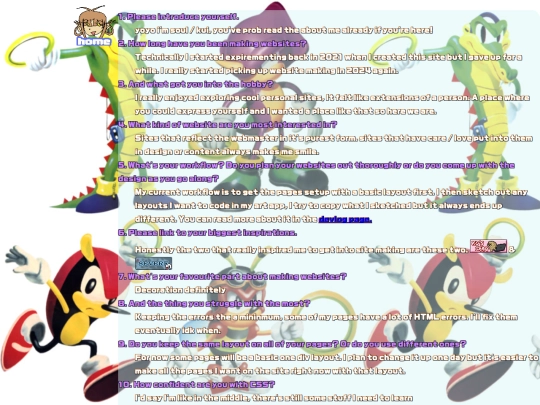 aboutmepages/webmaster screenshot