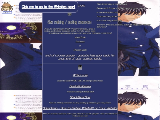 links screenshot