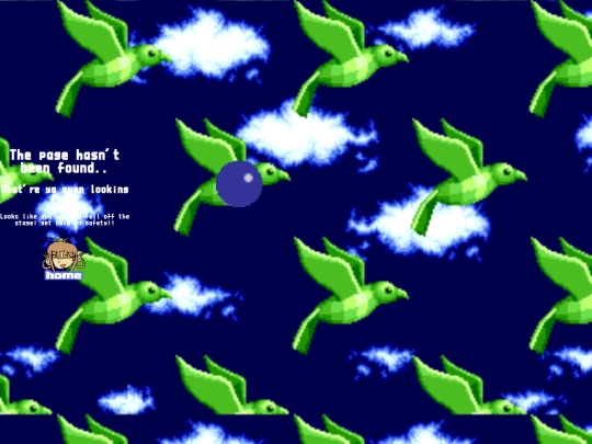 not_found screenshot