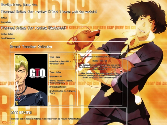 reviewstation/animepages/before2000 screenshot