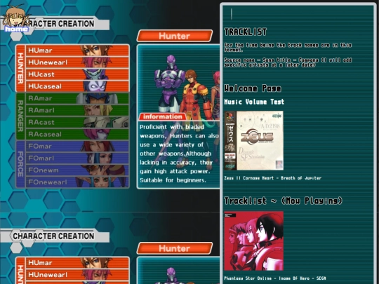 tracklist screenshot