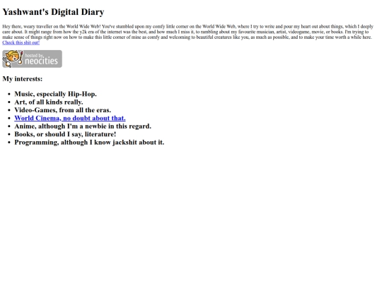 index screenshot