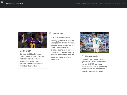 fase2_messivscristiano/paginas/estadisticas screenshot