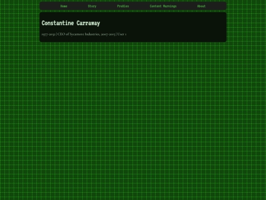 profiles/constantine screenshot