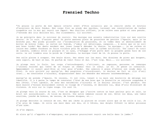frenzied_techno screenshot