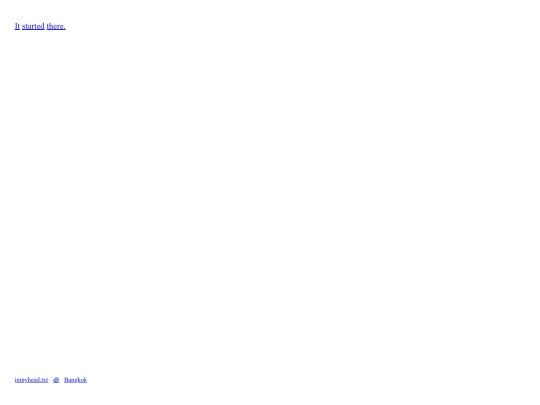 inmyhead.txt/Bangkok screenshot