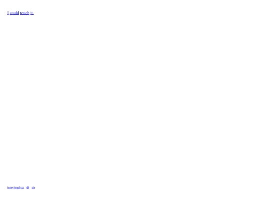 inmyhead.txt/air screenshot