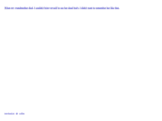 inmyhead.txt/coffins screenshot