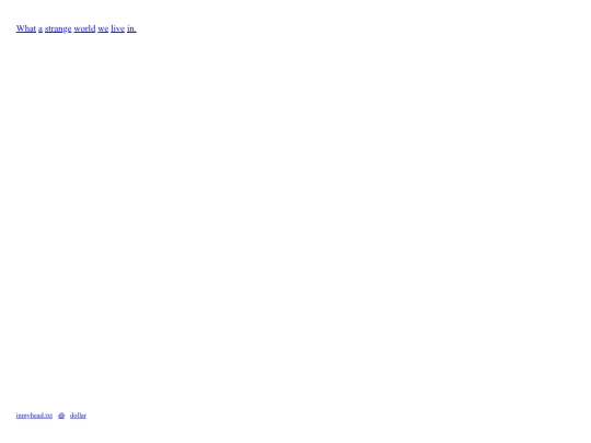 inmyhead.txt/dollar screenshot