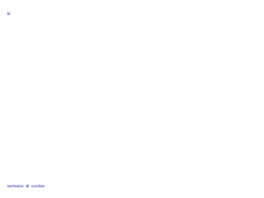 inmyhead.txt/everything screenshot