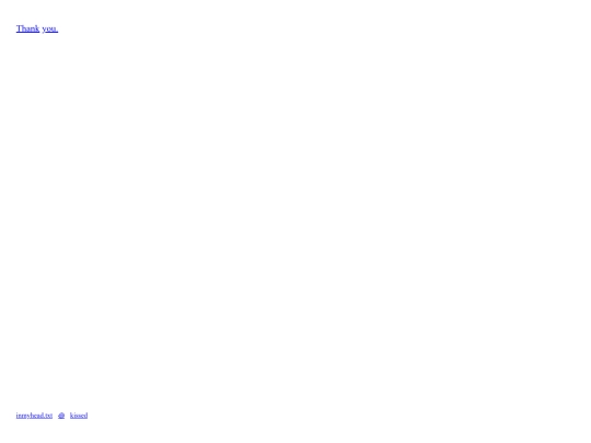 inmyhead.txt/kissed screenshot