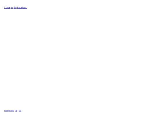 inmyhead.txt/lost screenshot