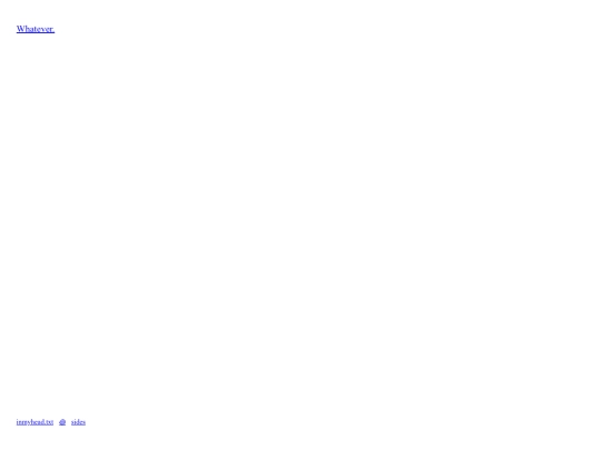 inmyhead.txt/sides screenshot