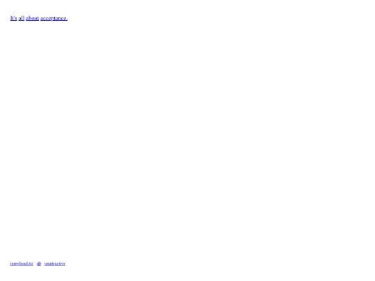inmyhead.txt/unattractive screenshot