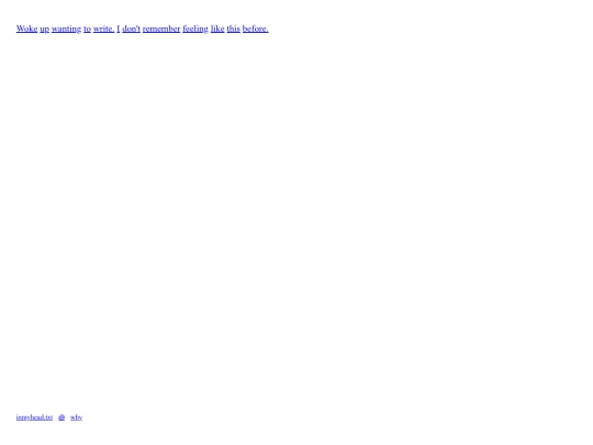 inmyhead.txt/why screenshot