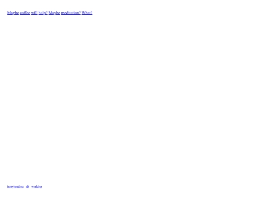 inmyhead.txt/working screenshot