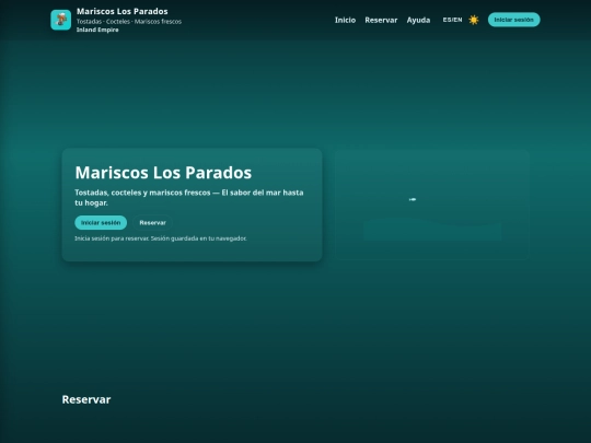 Mariscos/MariscosLPReserva screenshot