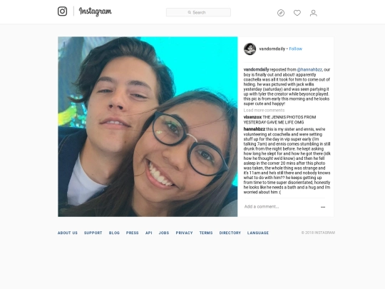 instagram screenshot