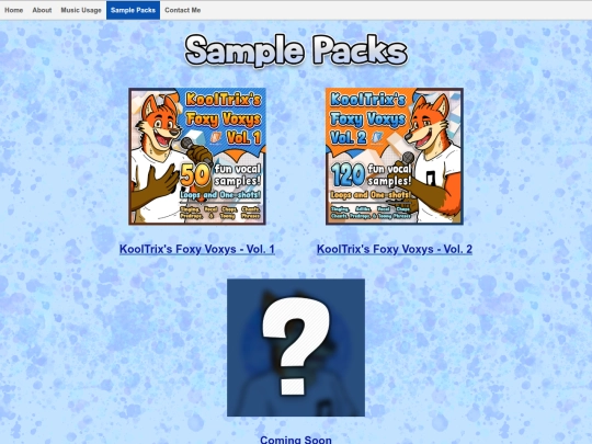 sample_packs screenshot