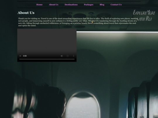 about us screenshot