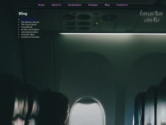 blog screenshot