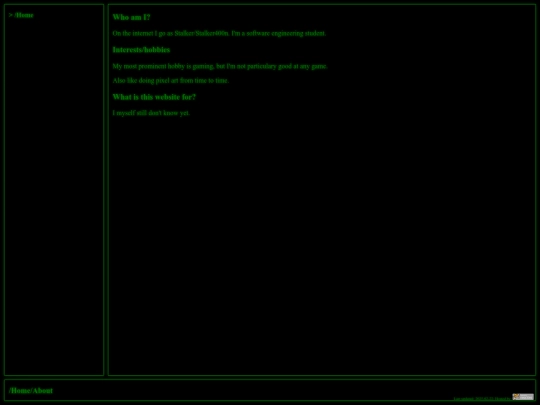 About/About screenshot