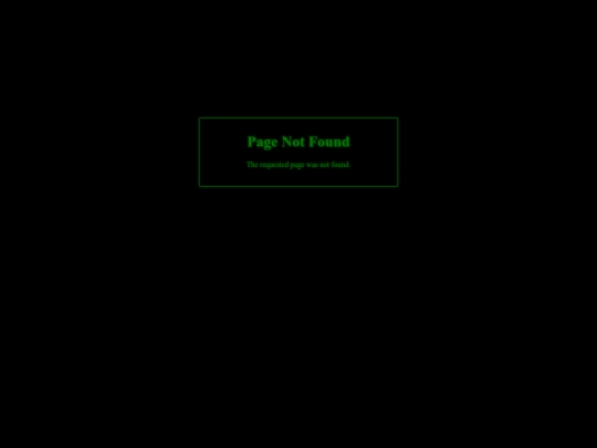 not_found screenshot