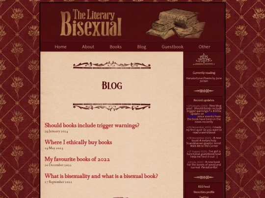 blog screenshot