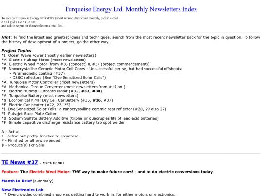 TurquoiseEnergyNews/TENewslettersIndex screenshot