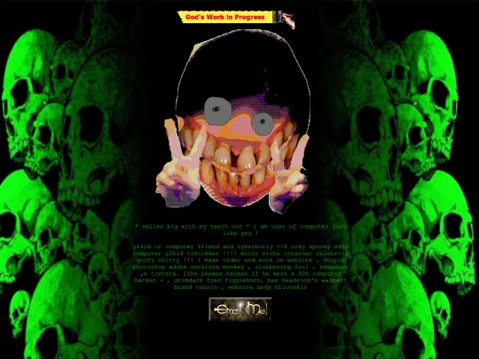 webmaster screenshot