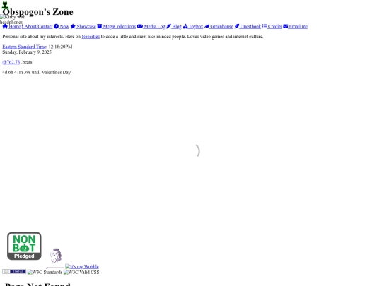test screenshot