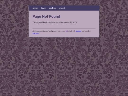 not_found screenshot