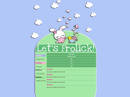 pagetemplate screenshot