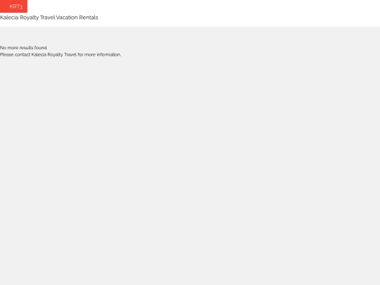 Nomoreresultspage screenshot