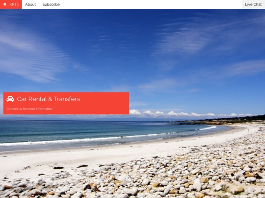 carrentalpage screenshot