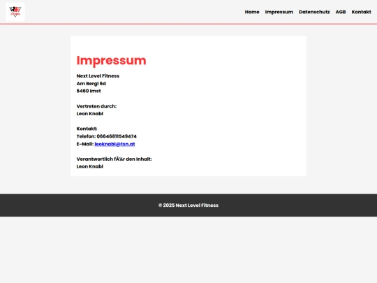 impressum screenshot