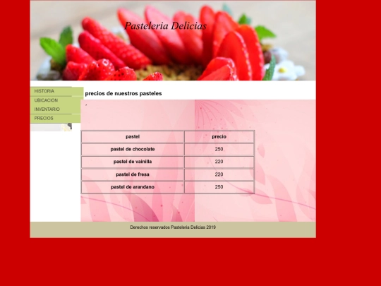 paginas/precios screenshot