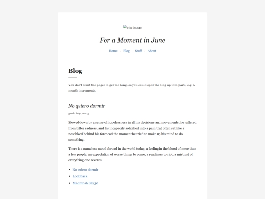 blogtemplate screenshot