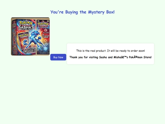 Mystery-pack screenshot