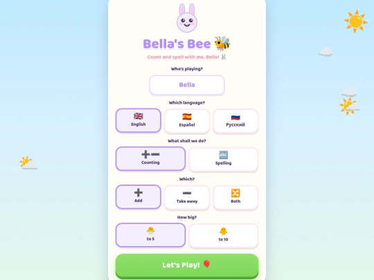 bellas-bee screenshot