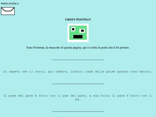 Posta screenshot