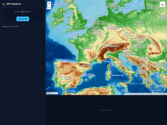 apps/gpx-explorer screenshot
